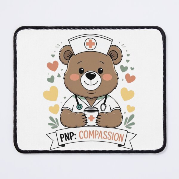 Item preview, PNP Compassion Bear – Pediatric Nurse Practitioner Healthcare Design designed and sold by ClarityNP Studio.
