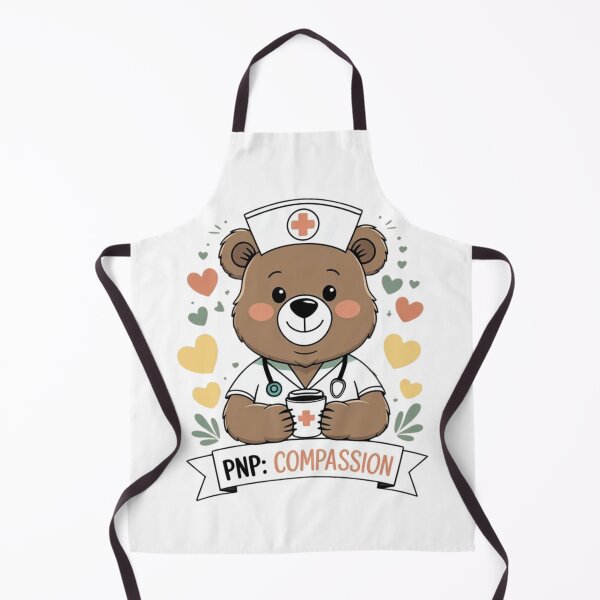 Item preview, PNP Compassion Bear – Pediatric Nurse Practitioner Healthcare Design designed and sold by ClarityNP Studio.