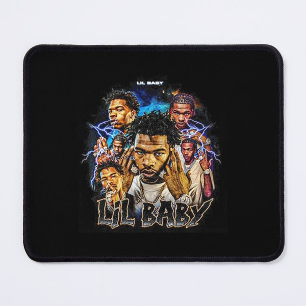 Item preview, Lil Baby Retro Street Rap Illustration designed and sold by tubbybirch.