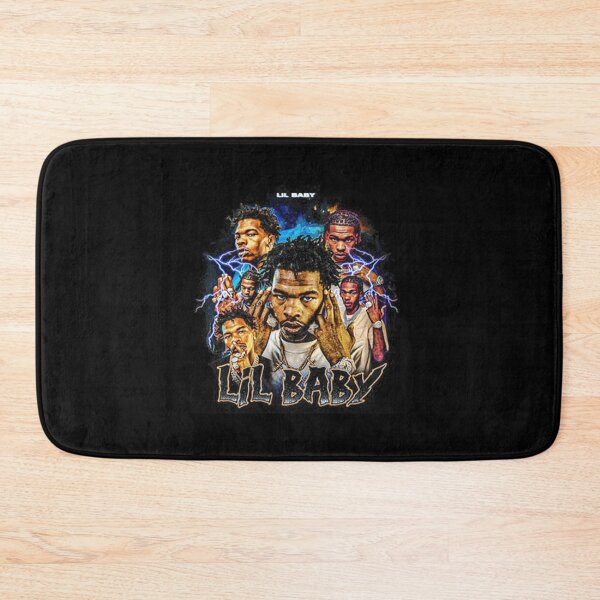 Item preview, Lil Baby Retro Street Rap Illustration designed and sold by tubbybirch.