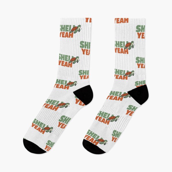 Item preview, Shell Yeah Sea Turtle Pun Bold Lettering Wordplay designed and sold by zoughlal.