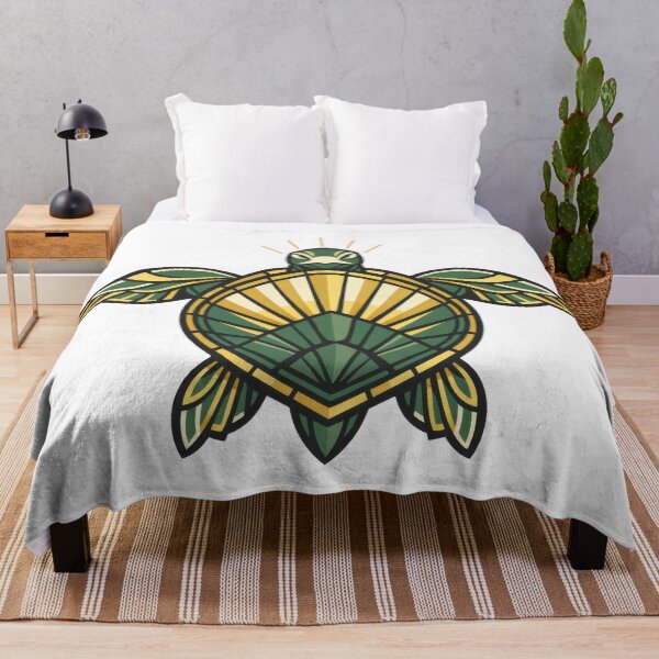 Item preview, 1920s Deco Sea Turtle Symmetrical Luxury Geometric Motif designed and sold by zoughlal.