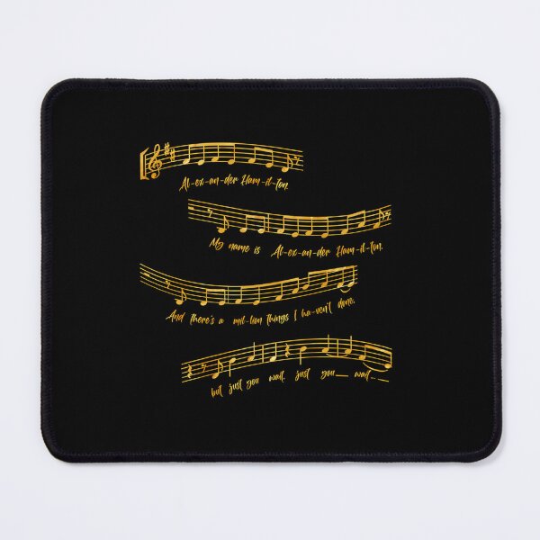 Item preview, Alexander Hamilton Musical Notes designed and sold by Barbalonte.