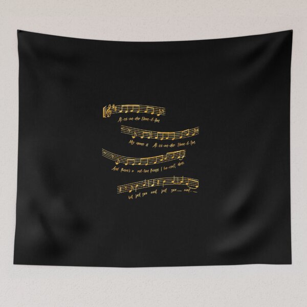 Item preview, Alexander Hamilton Musical Notes designed and sold by Barbalonte.