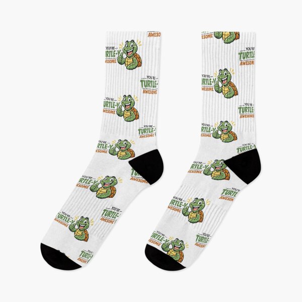 Item preview, Dad Joke Sea Turtle Thumbs Up Pun Typography with Goofy Grin designed and sold by zoughlal.