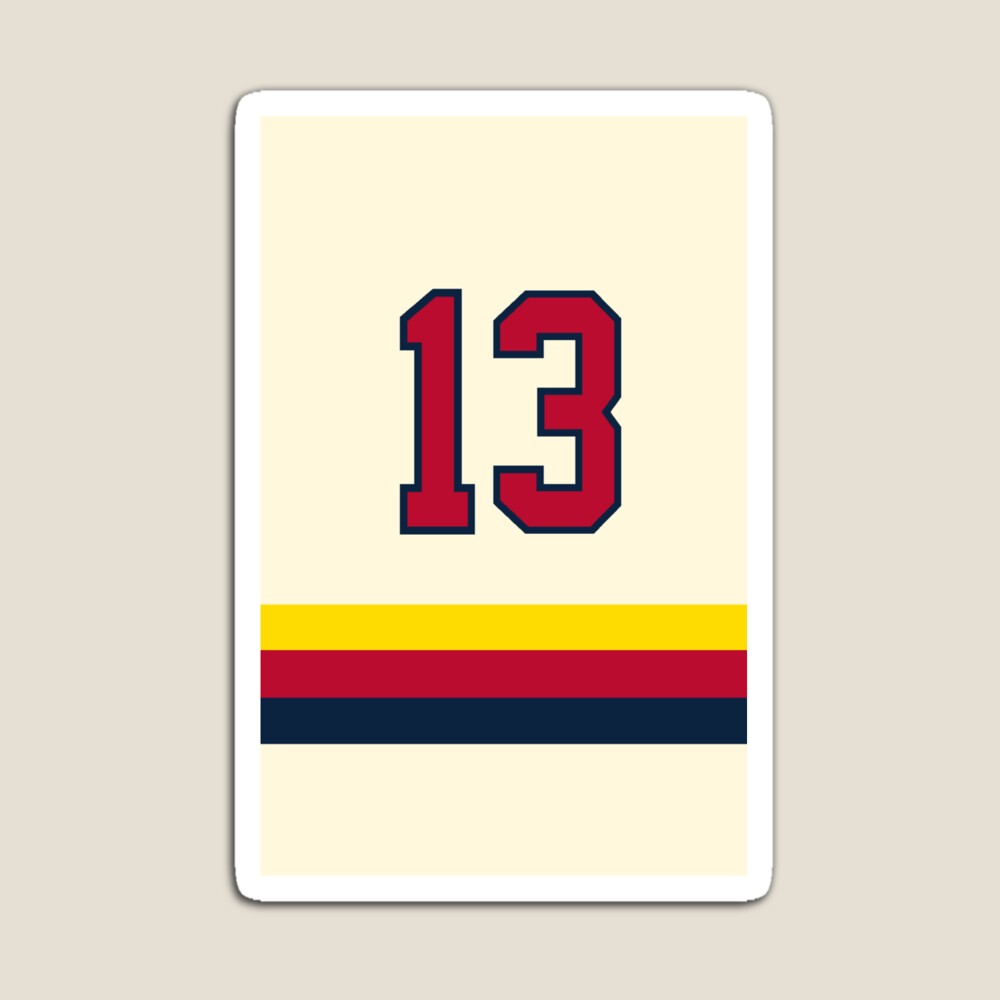 Yadier Molina #4 Jersey Number Sticker for Sale by StickBall