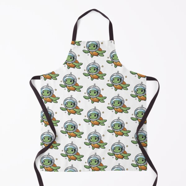 Item preview, Astronaut Sea Turtle Space Helmet Whimsical Explorer Character designed and sold by zoughlal.
