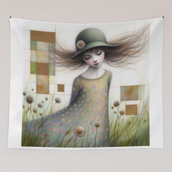 Item preview, Dancing in the breeze designed and sold by Beyondnote-Art.
