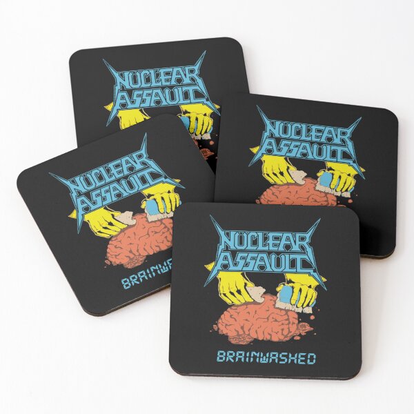 Item preview, Funny Men Nuclear Assault Brainwashed Awesome For Music Fan designed and sold by Simomuller.