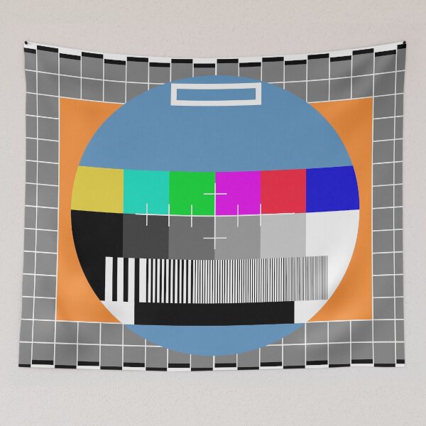 Item preview, TVE test card designed and sold by rheyes.