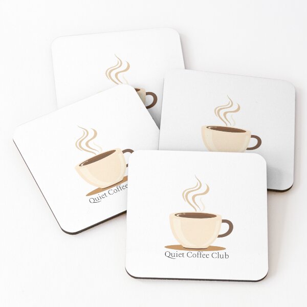 Item preview, Quiet Coffee Club designed and sold by NogiArt.