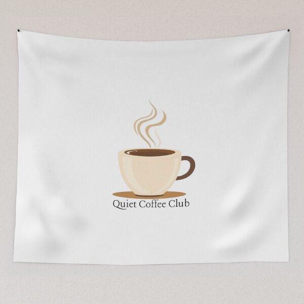 Item preview, Quiet Coffee Club designed and sold by NogiArt.