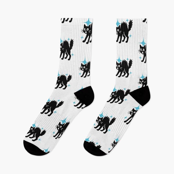 Item preview, Surprised cat against black background designed and sold by paulrommer.