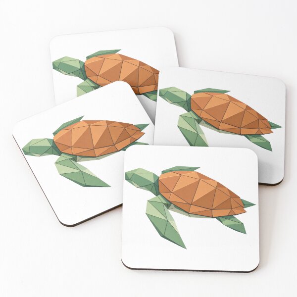 Item preview, Origami Sea Turtle Paper Fold Geometric Minimal Craft Aesthetic designed and sold by zoughlal.