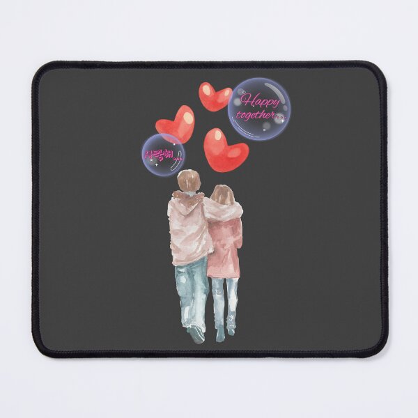 Item preview, Happy Together – Romantic Watercolor Couple Illustration designed and sold by mycreastyle.