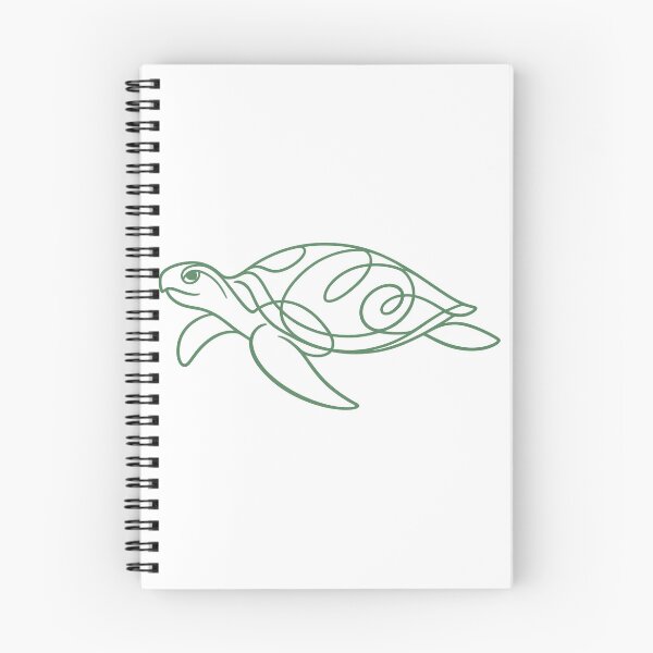 Item preview, One Line Sea Turtle Continuous Line Minimalist Drawing designed and sold by zoughlal.