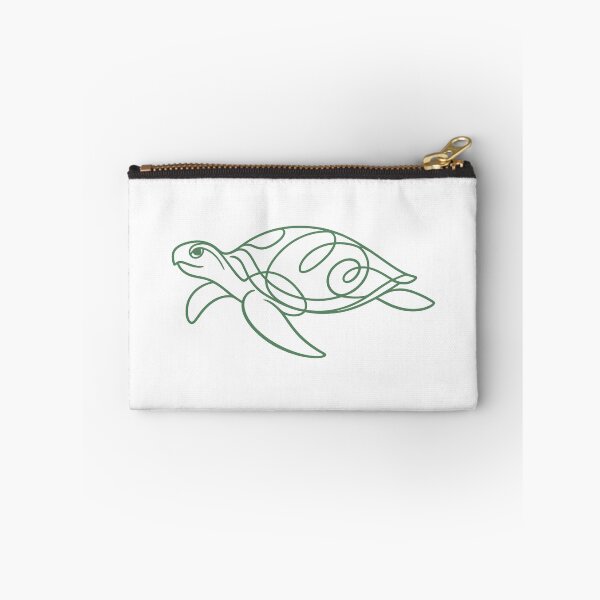 Item preview, One Line Sea Turtle Continuous Line Minimalist Drawing designed and sold by zoughlal.