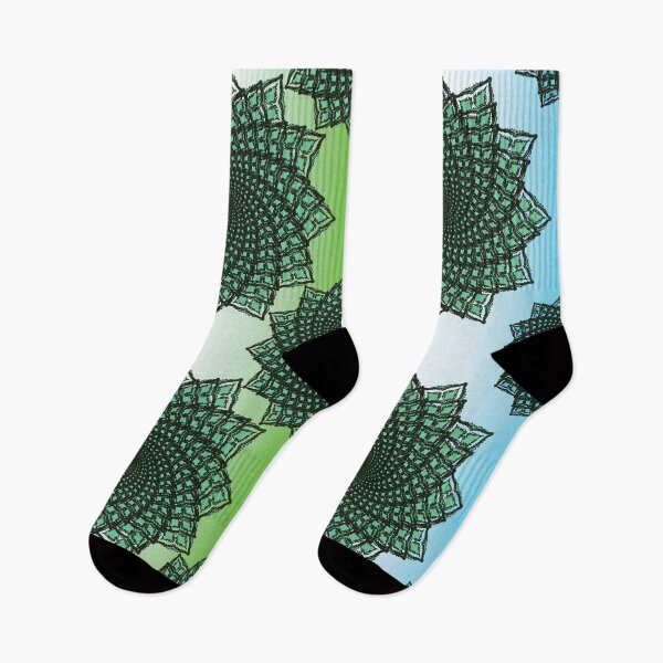 Item preview, Hypnotic Green Mandala Flow designed and sold by OIL Pattern Design .