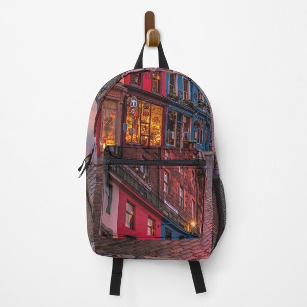 Item preview, Romantic old town alley at sunset – Urban Travel Design designed and sold by Mauswohn.