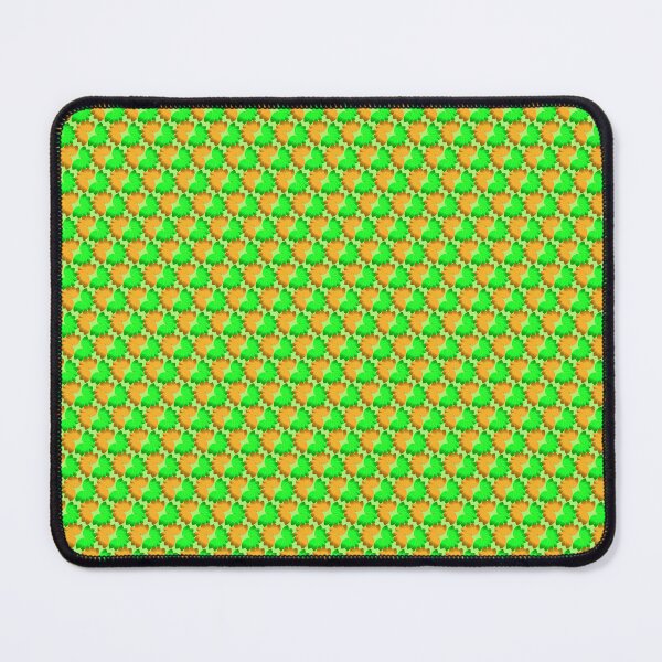 Item preview, Green Orange Abstract Geometric Pattern designed and sold by Snout & Shout..
