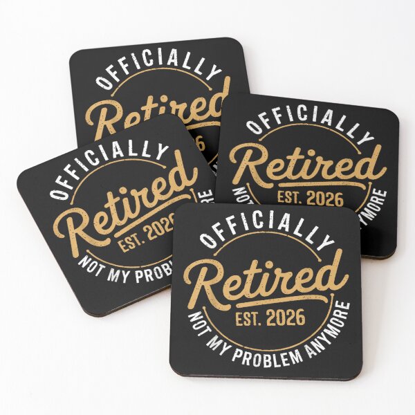 Item preview, Officially Retired 2026 Not My Problem Anymore Funny Retirement Quote designed and sold by Aladino Tamayo.