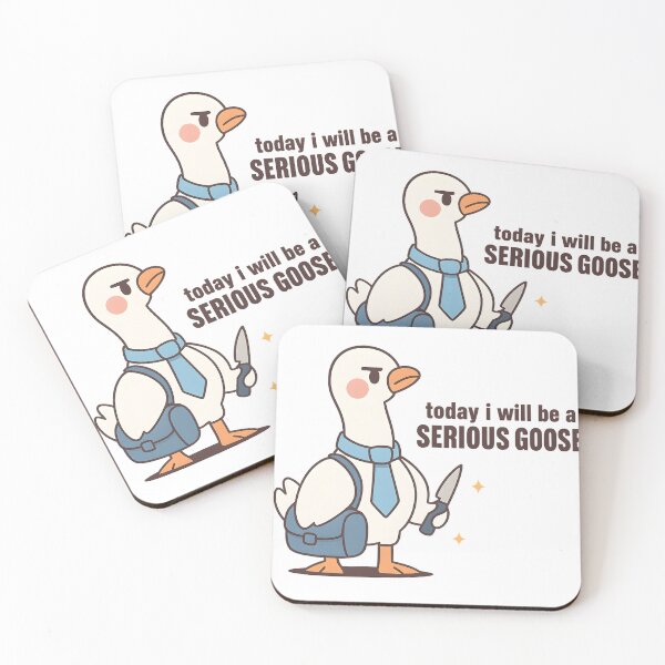 Item preview, Today I Will Be A Serious Goose Funny Office Humor Meme Design designed and sold by haitrieuic96.