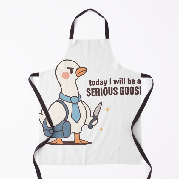 Item preview, Today I Will Be A Serious Goose Funny Office Humor Meme Design designed and sold by haitrieuic96.