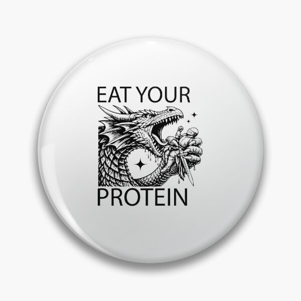 Item preview, Dragon eating dumbbells designed and sold by paulrommer.