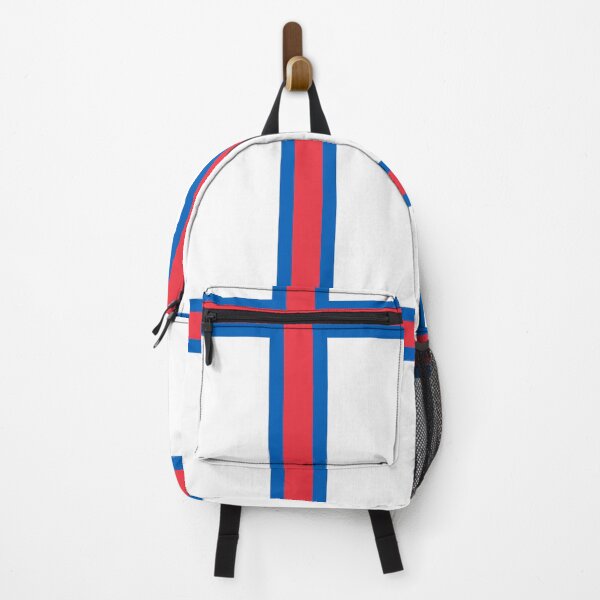 Item preview, Vertical Faroe Islands Flag Design designed and sold by NTGUILTY.