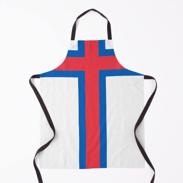 Item preview, Vertical Faroe Islands Flag Design designed and sold by NTGUILTY.