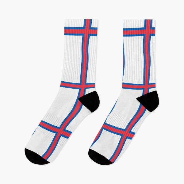 Item preview, Vertical Faroe Islands Flag Design designed and sold by NTGUILTY.
