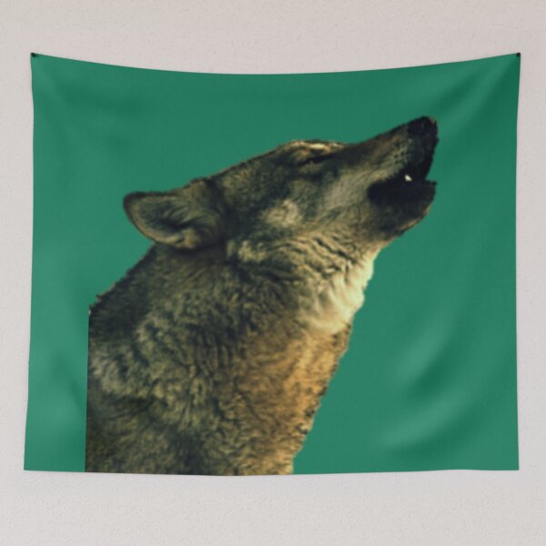 Item preview, Howling wolf under the moon designed and sold by NoxLand.
