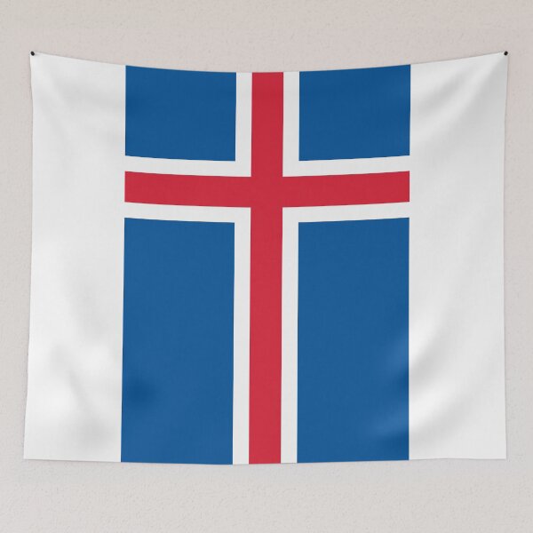 Item preview, Vertical Iceland Flag Design designed and sold by NTGUILTY.