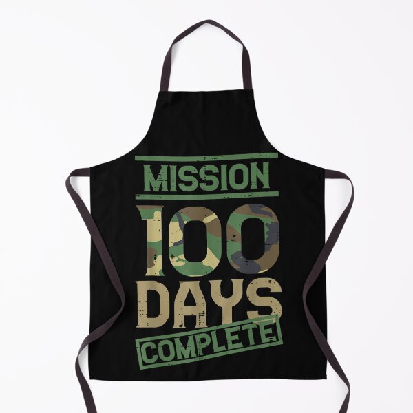 Item preview, Mission 100 Days Complete Military Camouflage Style School Achievement Art designed and sold by SuziLope.