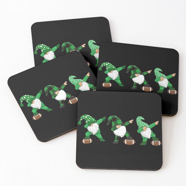 Item preview, Funny Dabbing Gnomes Patrick's Day Football T-Shirt designed and sold by LashondaGreen89.