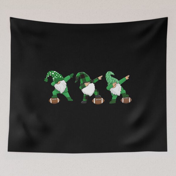Item preview, Funny Dabbing Gnomes Patrick's Day Football T-Shirt designed and sold by LashondaGreen89.