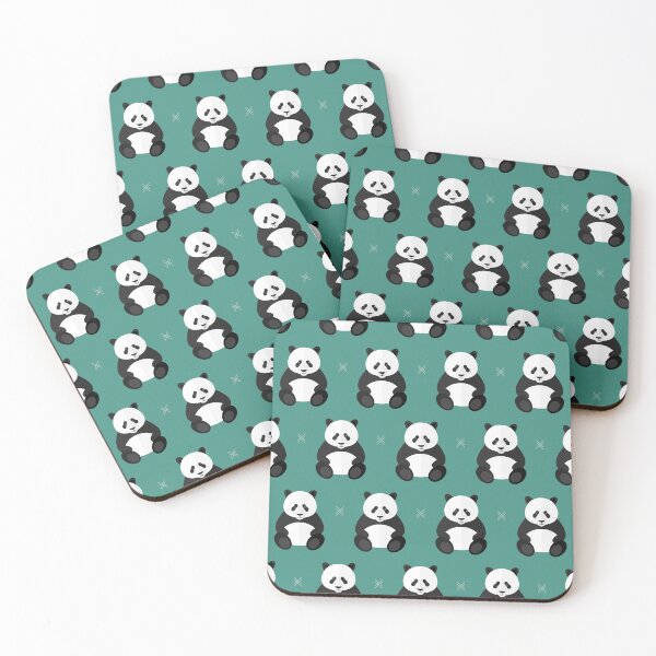 Item preview, Pandas on blue designed and sold by reneesillus.