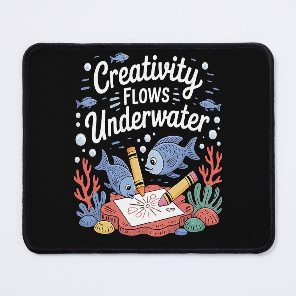 Item preview, Creativity Flows Underwater Unleash Your Deep Imagination designed and sold by StuffNestie.