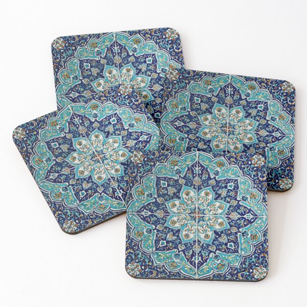 Item preview, Geometric Islamic Mosaic Tile Iranian Art Pattern designed and sold by GrinGalore.