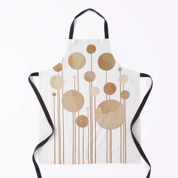 Item preview, Modern Beige Abstract Watercolour Marks designed and sold by Pattern&Pixel.