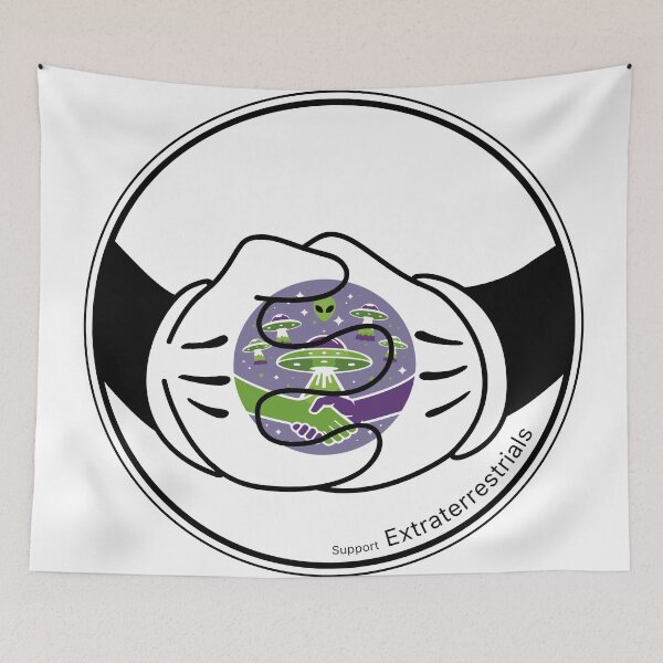 Item preview,  Support Extraterrestrial Connection – Peaceful Contact Beyond Earth designed and sold by We-Open-Minds.