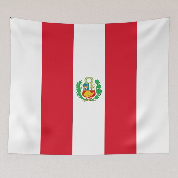 Item preview, Vertical Peru Flag Design designed and sold by NTGUILTY.