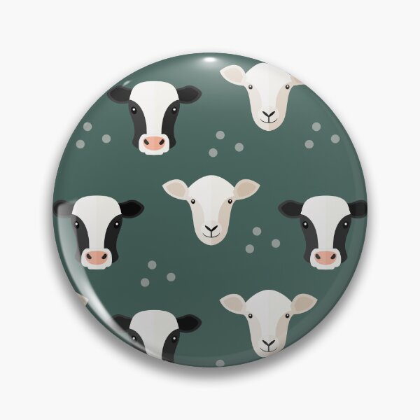 Item preview, Farm animals on green designed and sold by reneesillus.