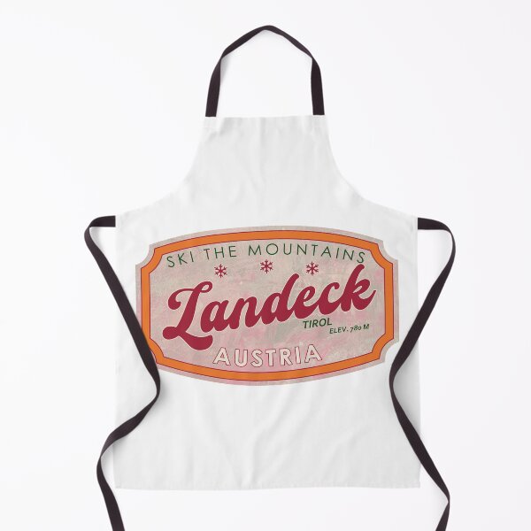 Item preview, Landeck, Austria, Tirol, Ski, textured skiing badge designed and sold by Wanderful-roads.