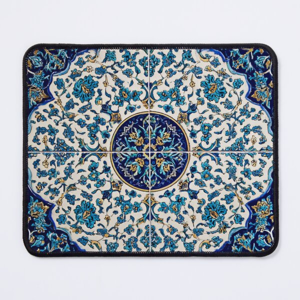 Item preview, Geometric Iranian Mosaic Tile Islamic Art Pattern designed and sold by GrinGalore.