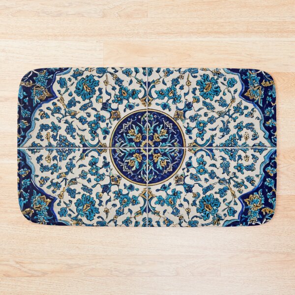 Item preview, Geometric Iranian Mosaic Tile Islamic Art Pattern designed and sold by GrinGalore.