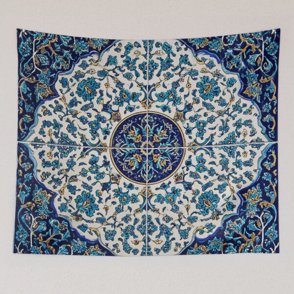 Item preview, Geometric Iranian Mosaic Tile Islamic Art Pattern designed and sold by GrinGalore.