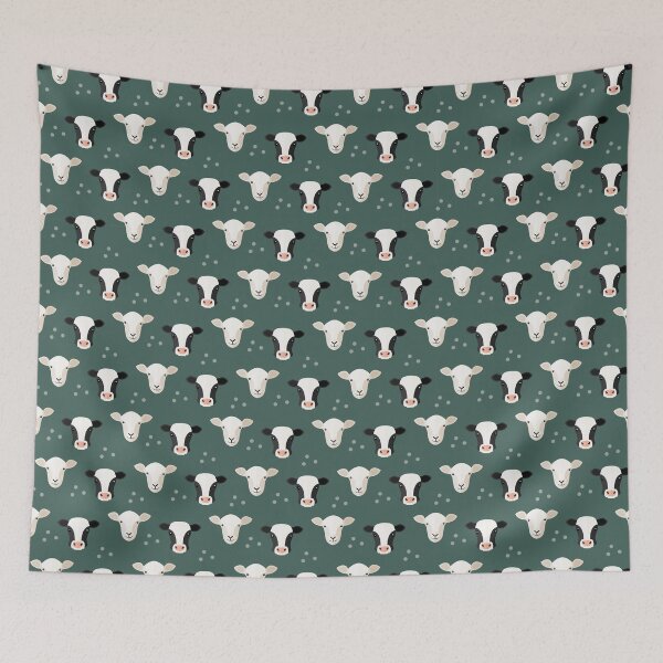 Item preview, Farm animals on green designed and sold by reneesillus.