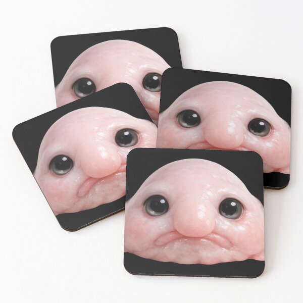 Item preview, Cute Blobfish - the ugliest fish in the world designed and sold by DamioPolArt.