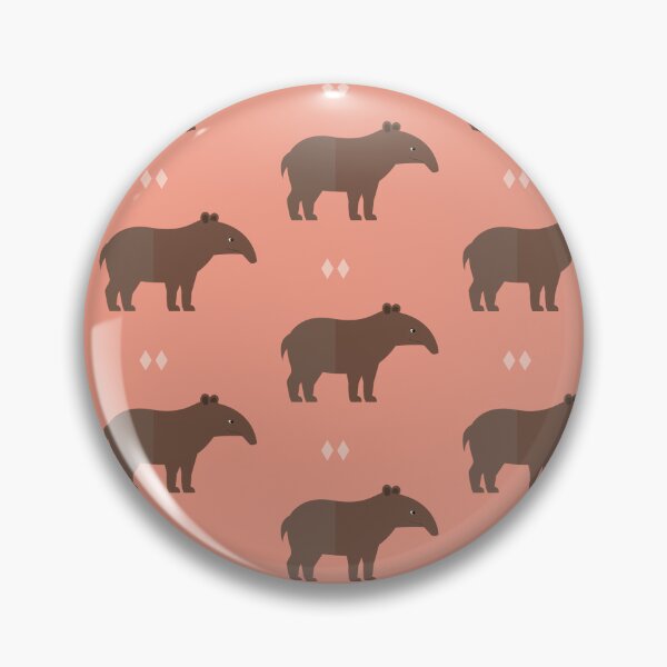 Item preview, Tapirs on pink designed and sold by reneesillus.